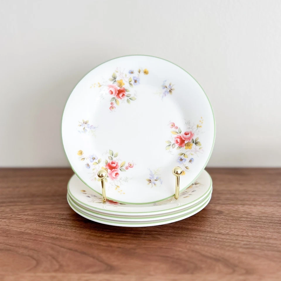 Juego de 12 piezas de té Royal Vale - Vintage Inglés Bone China rosa floral - Rosas años 50 Foto 3 de 4