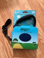 Doggo Large Leash 16ft Blue