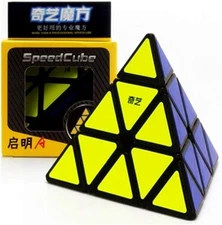 3x3 Pyramid Pyraminx Speed Cube Magic Twist 3D Puzzle Brain Teaser - USA SELLER!