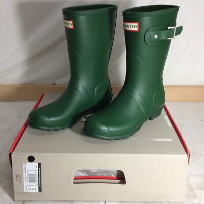 Hunter Original Short Women's Casual Boots, Hunter Green, W7 | eBay