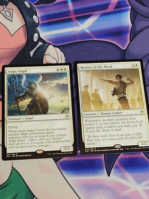 C3988 MAGIC MTG ARCHENEMY: NICOL BOLAS AEGIS ANGEL MENTOR OF THE MEEK NM RARE