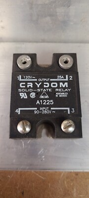 CRYDOM SOLID STATE RELAY A1225 120VOLT 25AMP | eBay