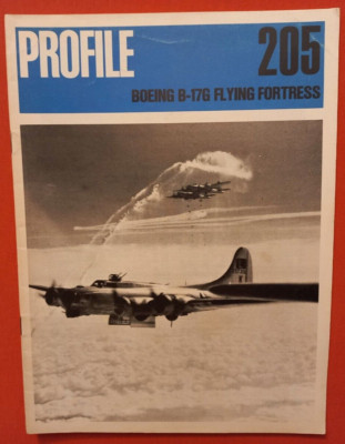 Aircraft Profile Publications 205, Boeing B-17G FLYING FORTRESS