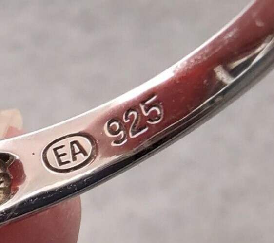 Estate Affinity Sterling Silver Turquoise Mother … - image 12