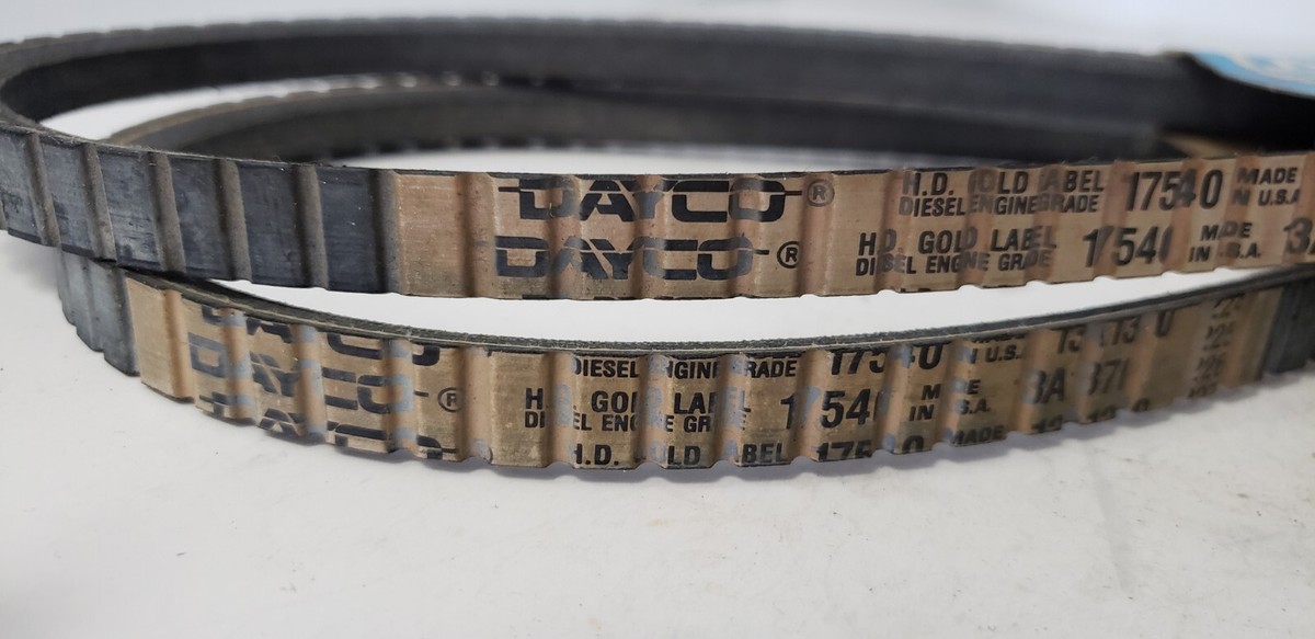 DAYCO 17540 TOP COG GOLD LABEL V BELT, .53
