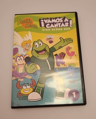 ATENCIÓN ATENCIÓN ¡VAMOS A CANTAR! SING ALONG DVD + SEÑOR SAPO