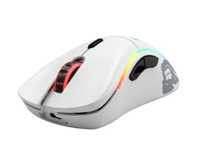 0810069970332 Glorious Model D Wireless Gaming-Mouse - white, matte 