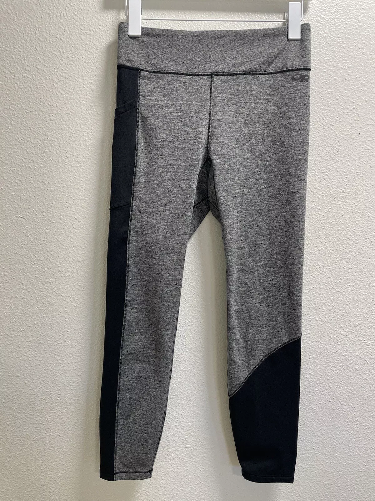 outdoor-research melody 7/8 stretch workout gray heather leggings