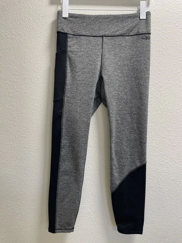 outdoor-research melody 7/8 stretch workout gray heather leggings
