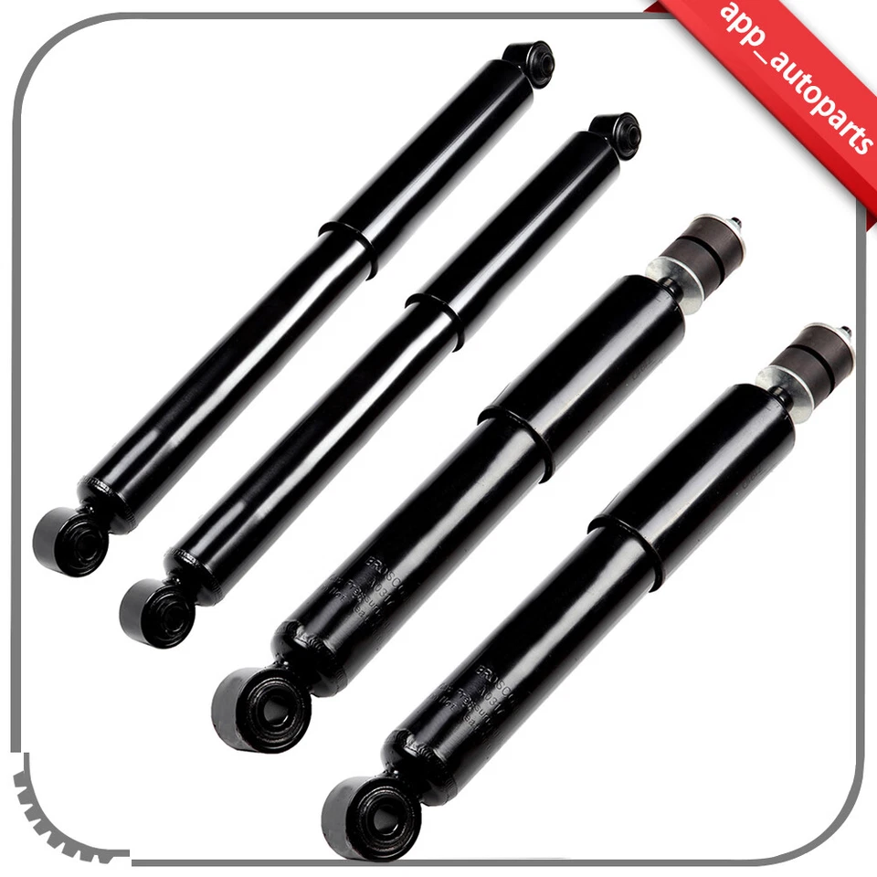 Amortiguadores delanteros traseros para GMC Sierra Chevrolet Silverado 3500 HD 2007-2010 Foto 4 de 4