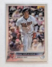 2022 Topps Chrome Update Jose Miranda Rookie RC #USC119 Minnesota Twins