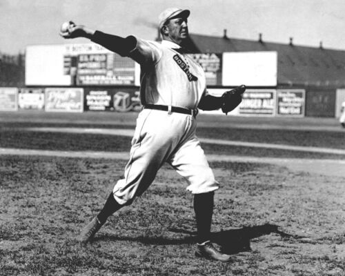 Boston Red Sox CY YOUNG Glossy 8x10 Photo Baseball Print Vintage Poster - Picture 1 of 1