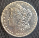 1883-S Morgan Silver Dollar Nice AU Better Date