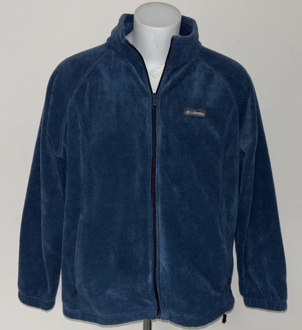 Columbia Men’s Fleece Jacket Size 2x Measurements Pics