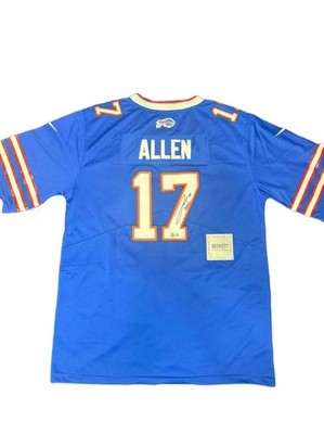 Autographed Josh Allen Signed Jersey Size L BAS Authentication