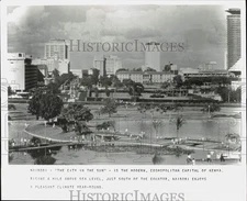 Press Photo Cityscape of Nairobi, Capital of Kenya - hpa33291