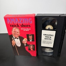 Amazing Trick Shots VHS Steve Mizerak Billiar...