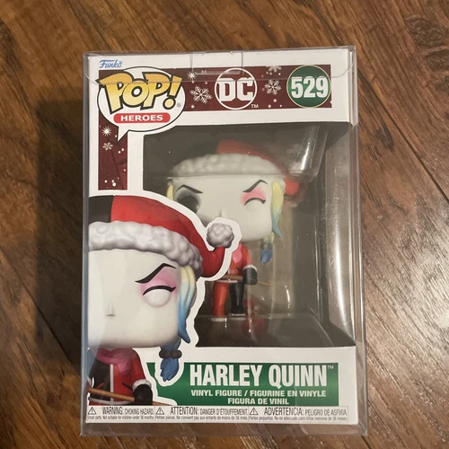 Funko Pop! Vinyl: DC Universe - Harley Quinn Christmas #529  With Protector