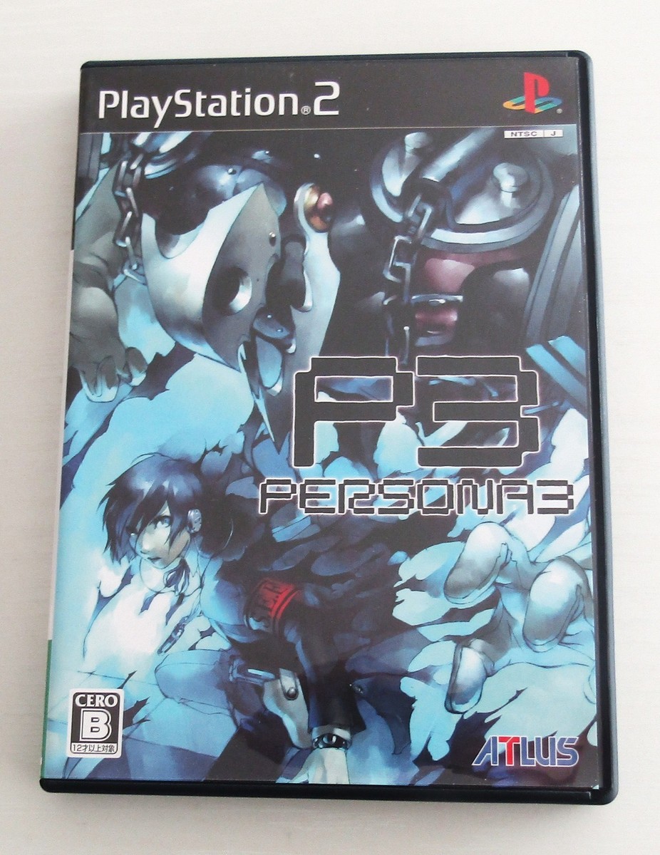 PS2 Persona 3 , 4 P3 Fes Append ver. 3Games Set Japan PS2 P3F P4