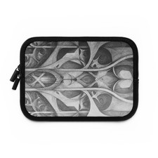 Artistic Laptop Sleeve, Modern Design Case, Unique Tech Accessory, Gift