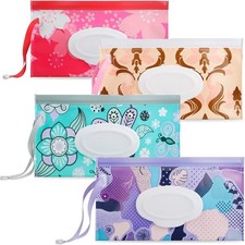Baby Wipe Dispenser, Portable Wipe Holder Refillable Baby Wipes