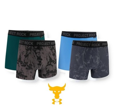 Under Armour Project Rock BoxerJock Performance Tech Men s 5  Boxer Brief 2-pack