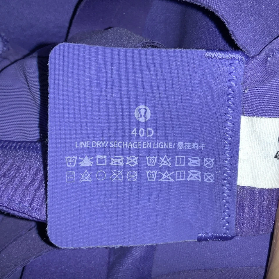 Sutiã Lululemon AirSupport alto suporte lavanda 40D - Imagem 4 de 4