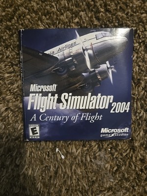 Used Microsoft Flight Simulator 2004 A Century of Flight  PC CD