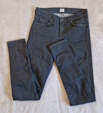Edwin Jeans Adult W26 L32 Black Denim Slim Fit Slimming Tokyo Japan Wanda Y2K