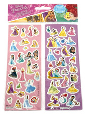 3 Disney Princess Sticker Value Packs 300/Pack 2015 Paper Magic Group New Sealed