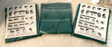 Lot of 3 Green Univ of VT Medical Ctr Sports Medicine Seamless Bandana New