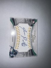 2011 ITG Heroes and Prospects Gold Stitch /19 Jace Peterson #BTS-JPE Auto 09wc
