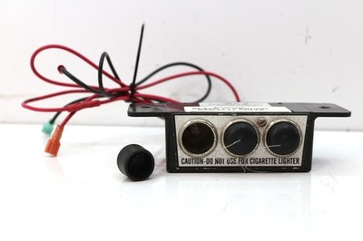 Sho-me/Able 2 12V Triple Vehicle Outlet Box  #12-1086