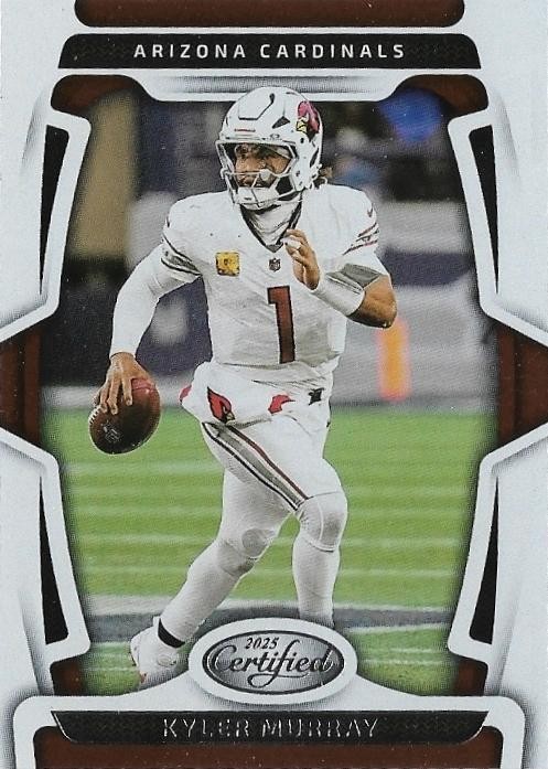 KYLER MURRAY 2025 Panini Certified #3 Cardinals Oklahoma Sooners 🔥