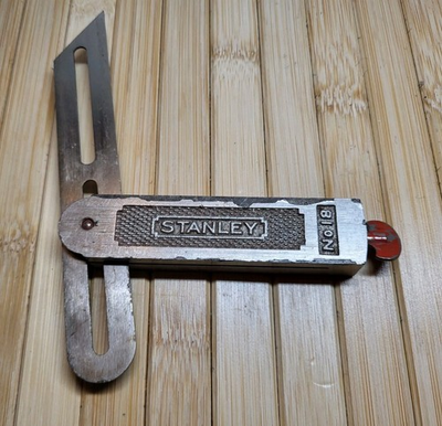 #ad No. 18 Stanley Sliding T Bevel 6 Inch Blade Vintage Used $19.89