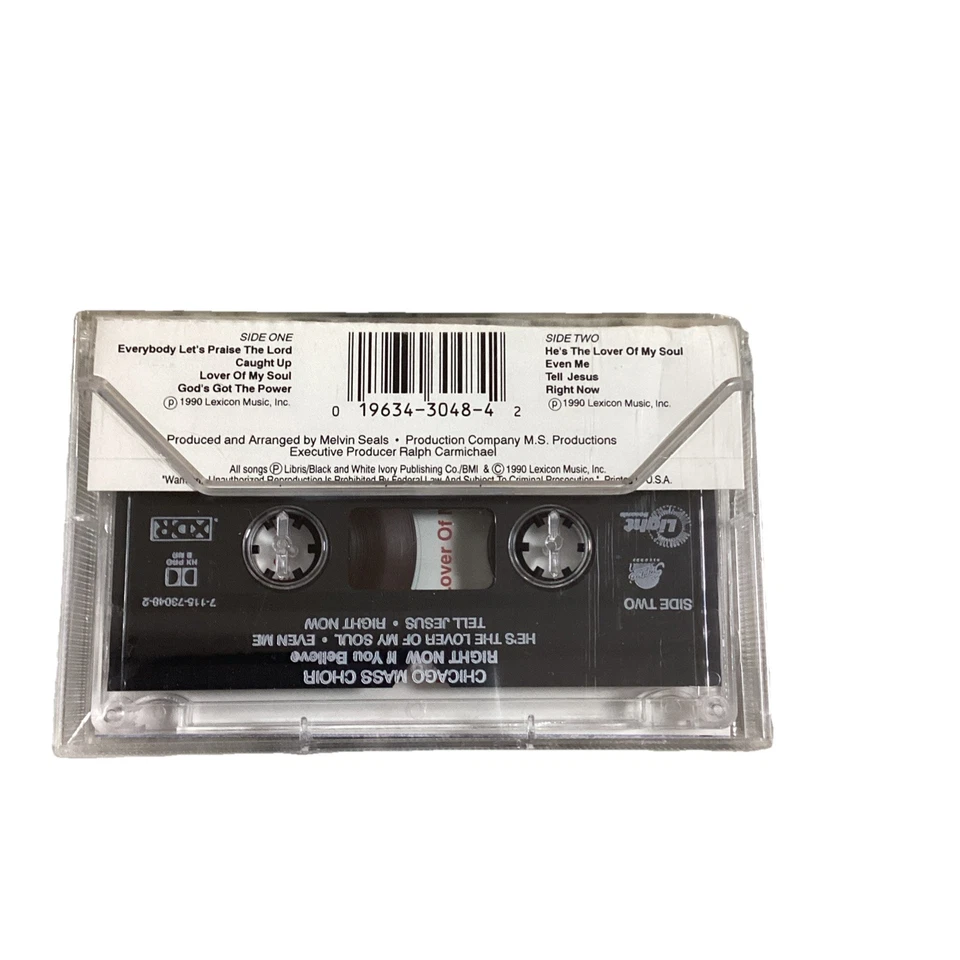 CHICAGO MASS CHOIR” Right Now If You Believe” SEALED CASSETTE 1990 Lexicon - Image 2 of 4