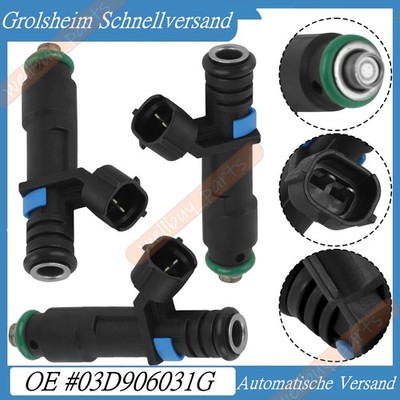 NEU 3PCS Fuel Injector 03D906031G Für VW Fox Hatchback Für Skoda Fabia II 1.2L