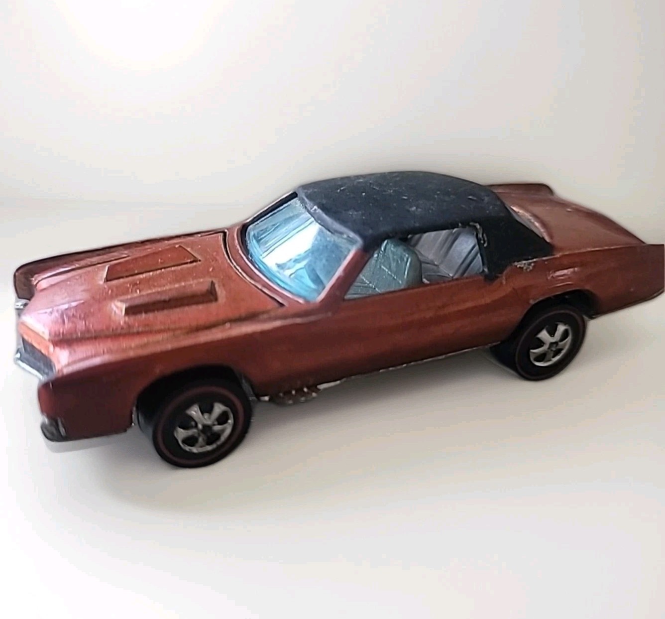 HOT WHEELS 1967 REDLINE CUSTOM ELDORADO HONG KONG Rare ORANGE Mint 🔥 🔥 🔥 