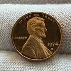1974-S Lincoln Memorial Cent Proof — photo from another recent sale