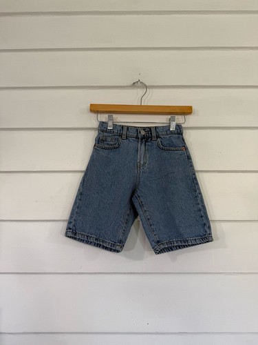 NEW ZARA KIDS BOYS DENIM BLUE SHORTS SKATER STRAIGHT REGULAR SIZE 8 Years 569K - Picture 9 of 18