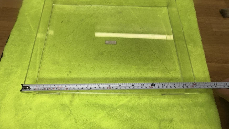 "Cubierta antipolvo giratoria OEM PIONEER PL-450 y otros solo 16""x12,75"" como nueva" Foto 4 de 4