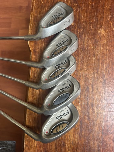 Ping I3 O-Size 5-9 Iron Set red Dot Regular Golf golfing Shafts - Picture 2 of 8