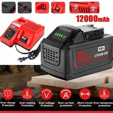 For Milwaukee 18v Battery For M18 18V Extended Capacity Battery 48-11-1880