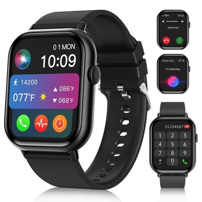 Smart Watches for Men Women, Fitness Tracker (Answer/Make Call), 2.01'' HD Tou...