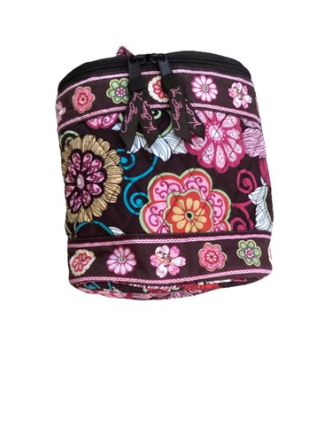 Vera Bradley Insulated Mini Lunch Bag Bottle Holder Quilted Cotton