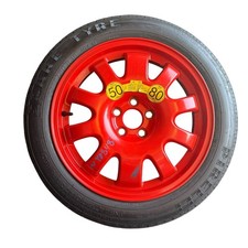 04-21 Jaguar X351 XJ XF XK Emergency Spare Tire Wheel Donut Rim 135 80 18" OEM