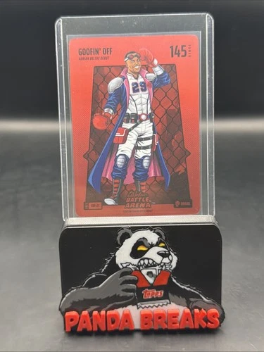 2026 Bo Jackson Battle Arena Goofin\' Off Red BF Brawl Power 145 Adrian Beltre