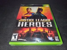 Justice League Heroes Black Label Microsoft Xbox BRAND NEW SEALED-!