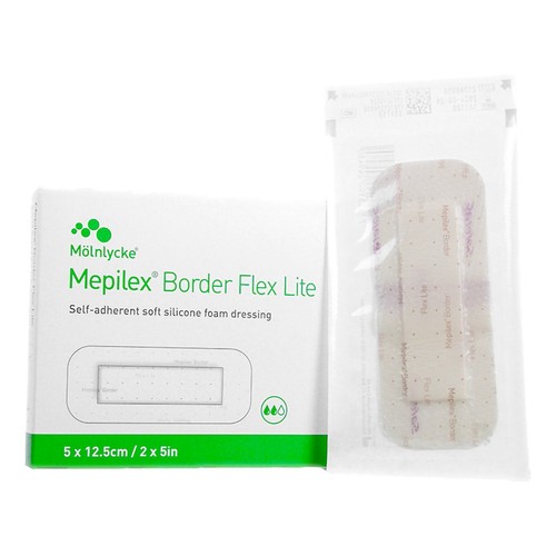 Mepilex Border Flex Lite Silikonschaumverband, 2 x 5 Zoll (BX/5) - Bild 1 von 3