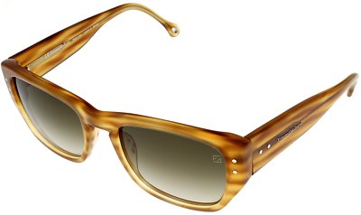 Ermenegildo Zegna Sunglasses Women Brown Havana Rectangular SZ3626M 06K1